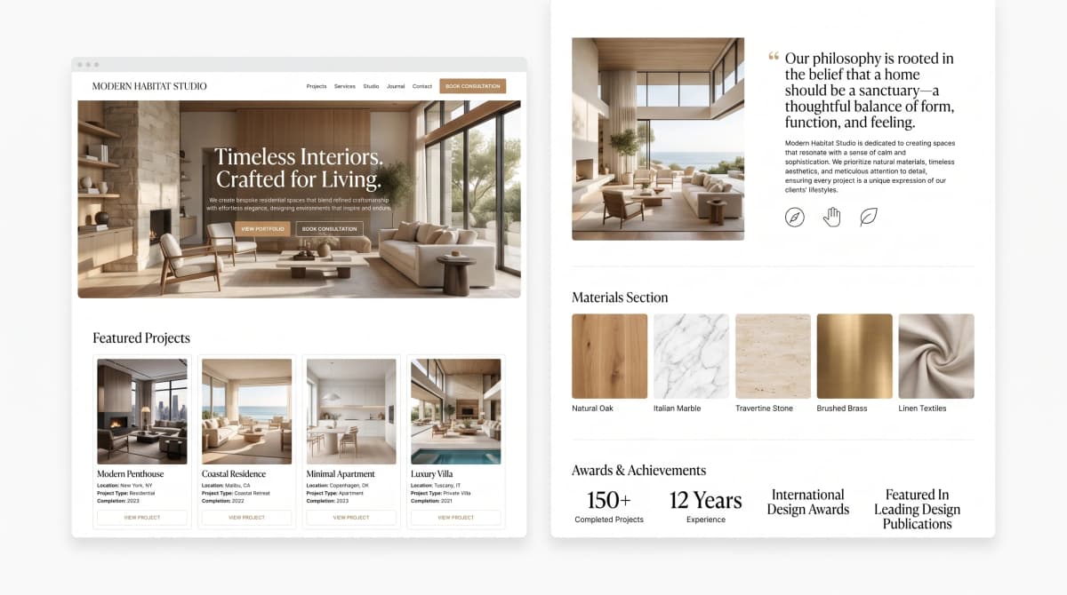 Product Marketing Screenshot Interior