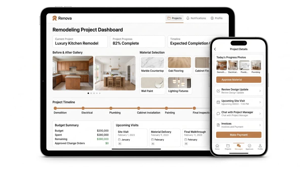 Remodeling Client App