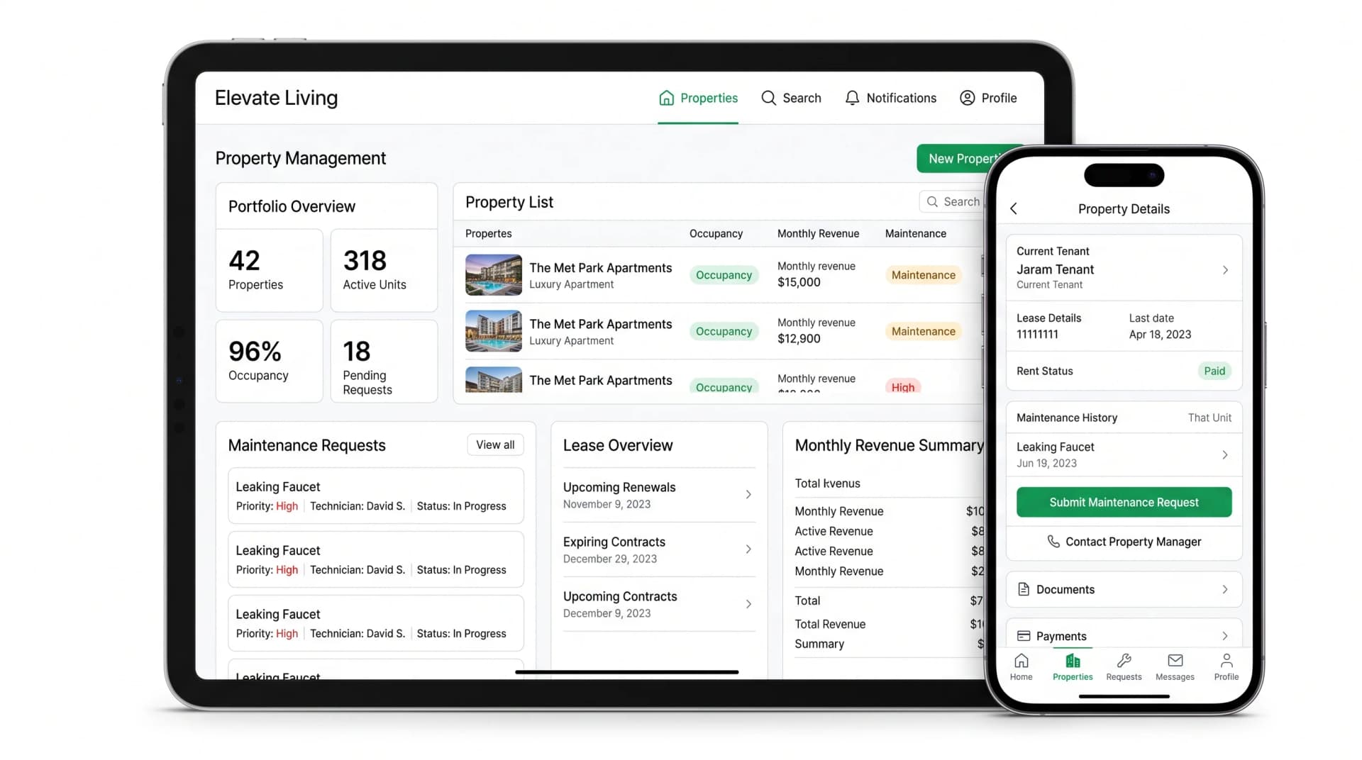 Mobile App showcase