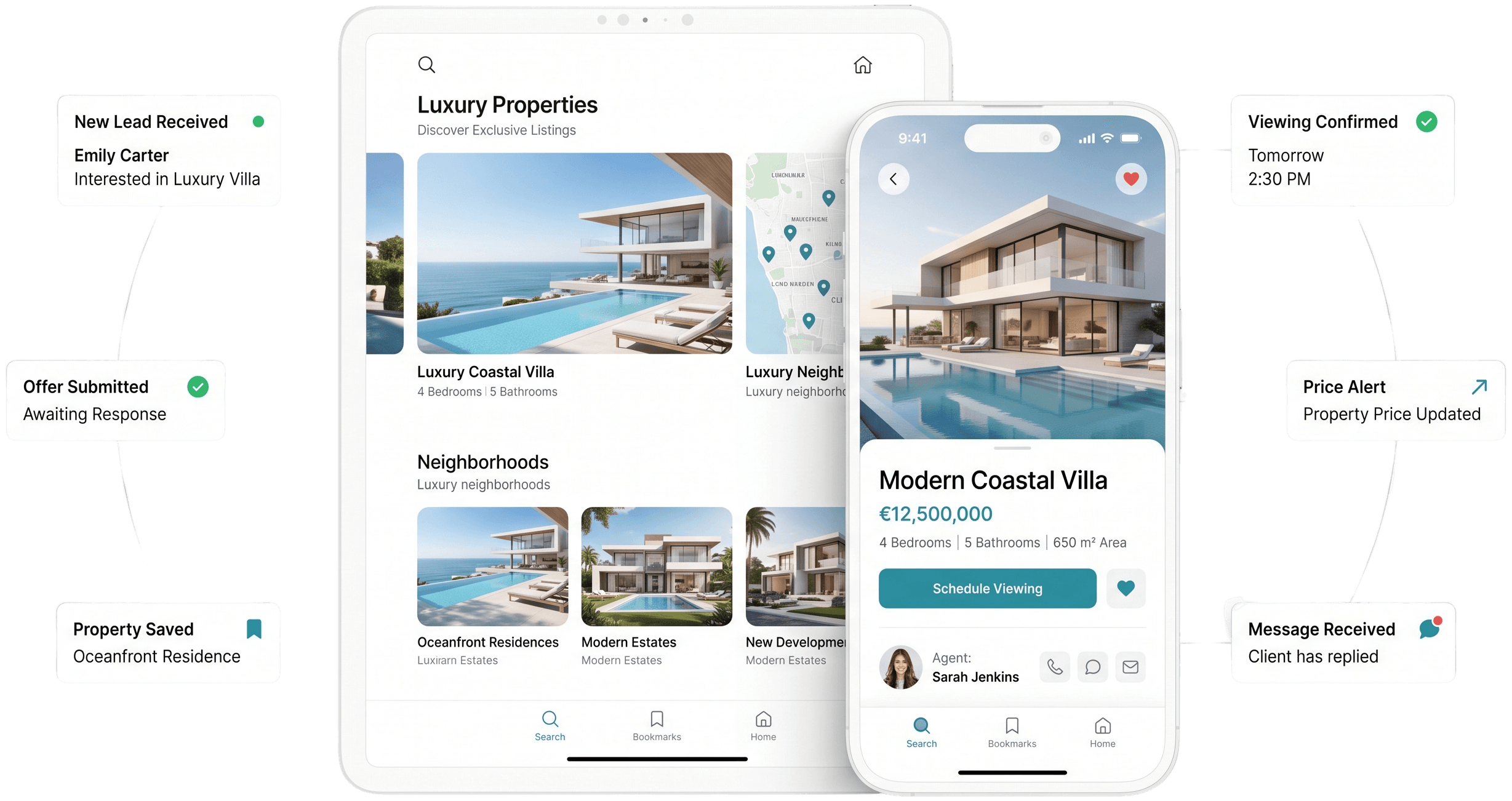 Mobile App for Agents & Clients